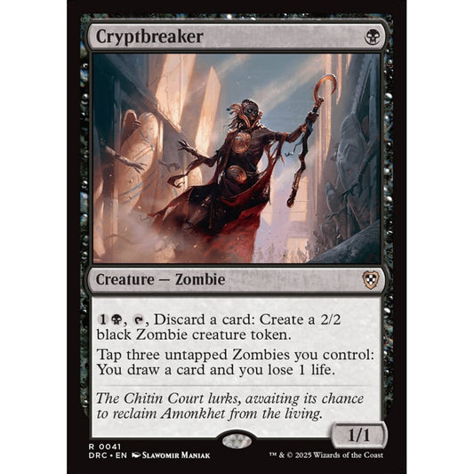 Cryptbreaker, 41, rare, Magic: The Gathering, Aetherdrift Commander