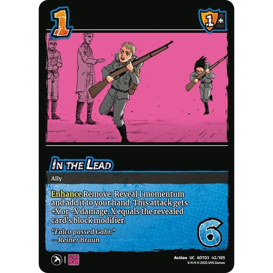 In the Lead 42/189 AOT03 Universus Attack on Titan: Apocalypse Action UC
