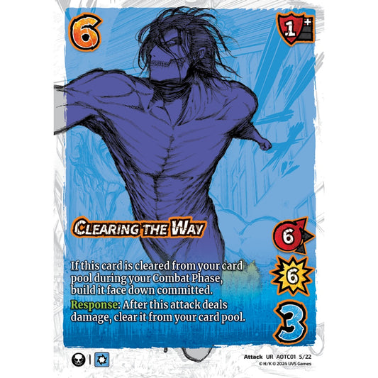 Clearing the Way, 5/22, UR, UniVersus, Attack on Titan: Battle for Humanity