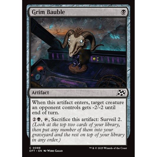 Grim Bauble, 88, common, Magic: The Gathering, Aetherdrift