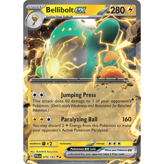 Bellibolt ex Double Rare 079/193 Pokemon Card Game Paldea Evolved