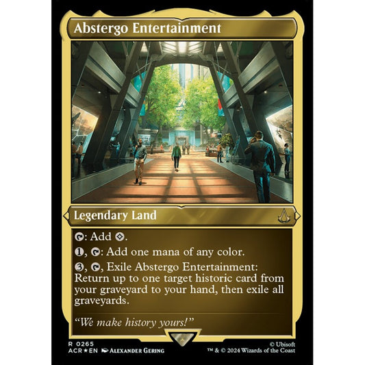 Abstergo Entertainment rare 265 Magic the Gathering Assassin's Creed