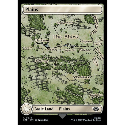 Plains, common, 273, Magic the Gathering, The Lord of the Rings: Tales of Middle-earth