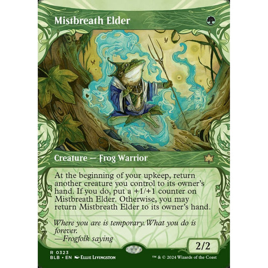 Mistbreath Elder, 323, rare, Magic: The Gathering, Bloomburrow
