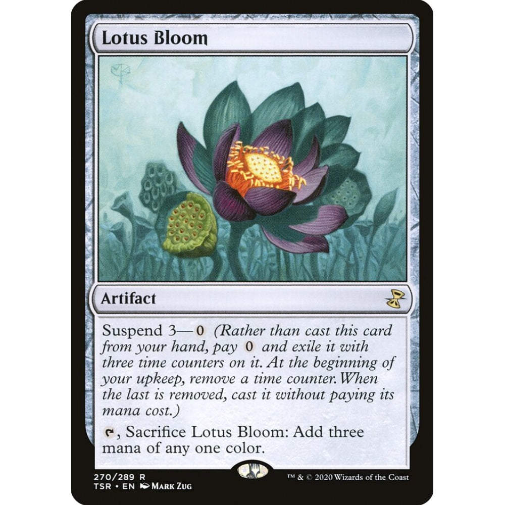 Lotus Bloom rare 270 Magic the Gathering Time Spiral Remastered