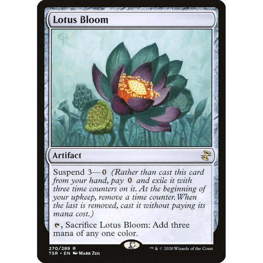 Lotus Bloom rare 270 Magic the Gathering Time Spiral Remastered
