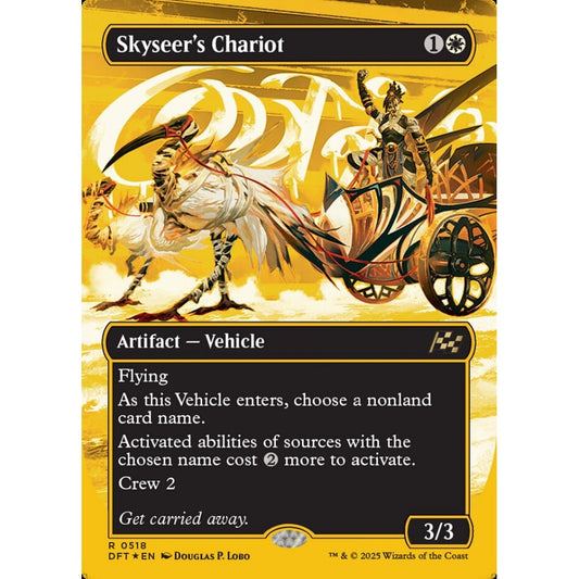 Skyseer's Chariot, 518, rare, Magic: The Gathering, Aetherdrift