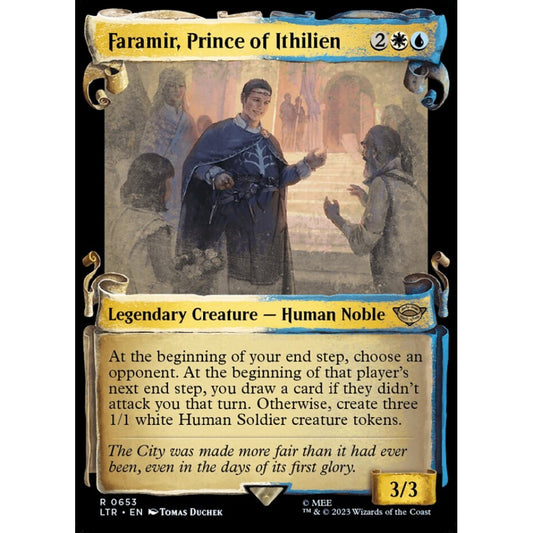 Faramir, Prince of Ithilien, rare, 653, Magic the Gathering, The Lord of the Rings: Tales of Middle-earth