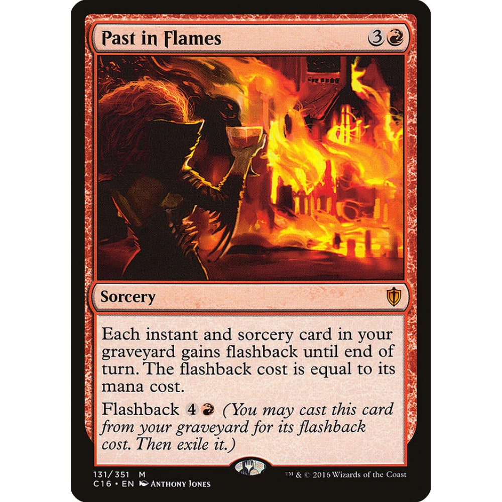 Past in Flames mythic 131 Magic the Gathering Commander 2016
