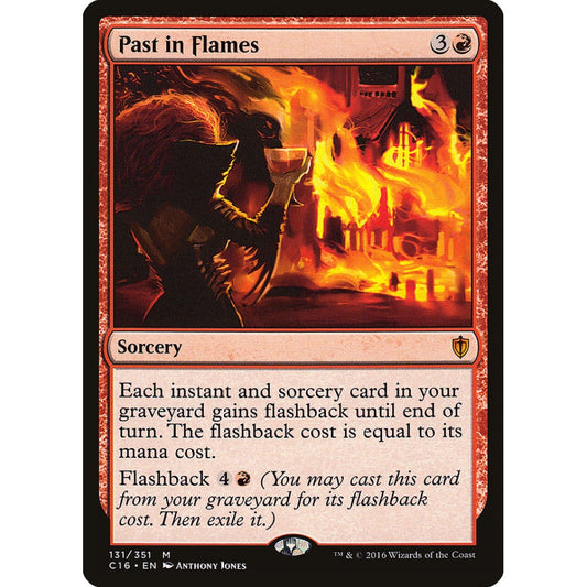 Past in Flames mythic 131 Magic the Gathering Commander 2016