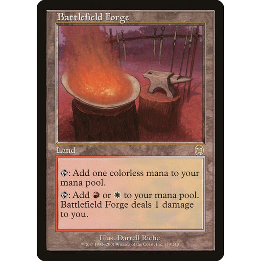 Battlefield Forge rare 139 Magic the Gathering Apocalypse