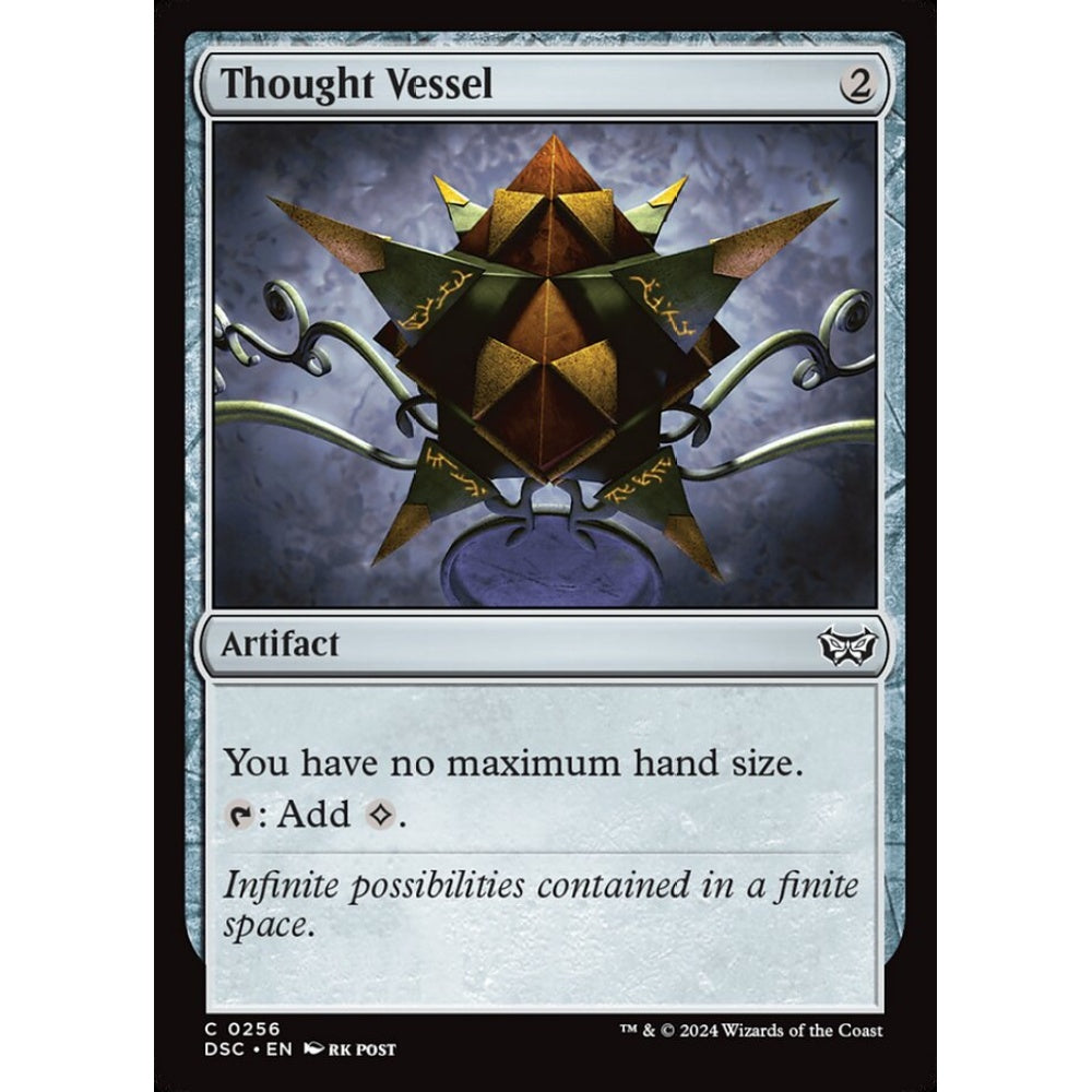Thought Vessel, 256, common, Magic: The Gathering, Duskmourn: House of Horror