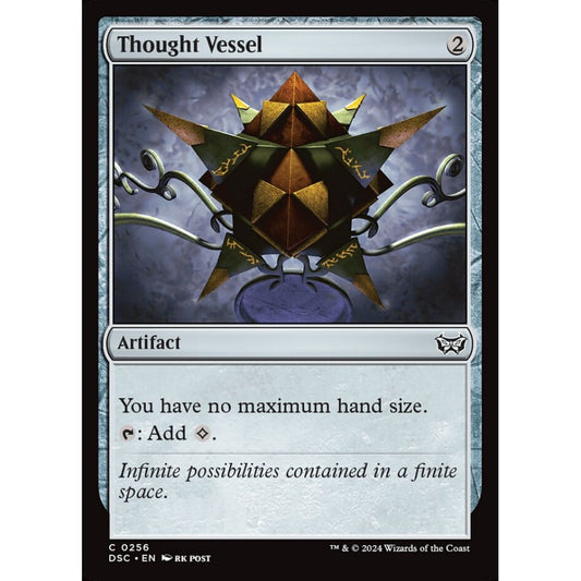 Thought Vessel, 256, common, Magic: The Gathering, Duskmourn: House of Horror