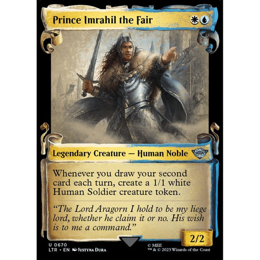 Prince Imrahil the Fair, uncommon, 670, Magic the Gathering, The Lord of the Rings: Tales of Middle-earth