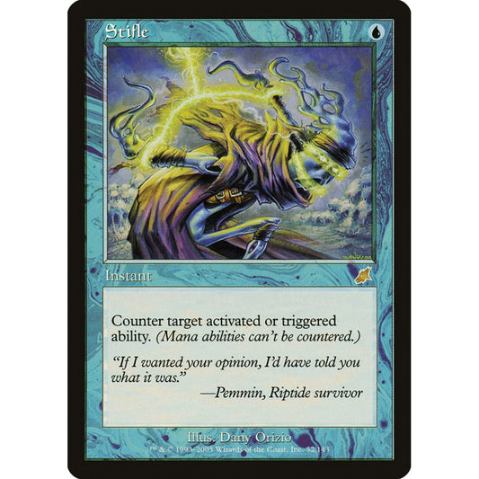 Stifle rare 52 Magic the Gathering Scourge