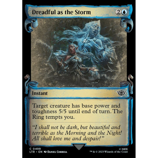 Dreadful as the Storm, common, 499, Magic the Gathering, The Lord of the Rings: Tales of Middle-earth