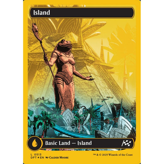 Island, 513, common, Magic: The Gathering, Aetherdrift