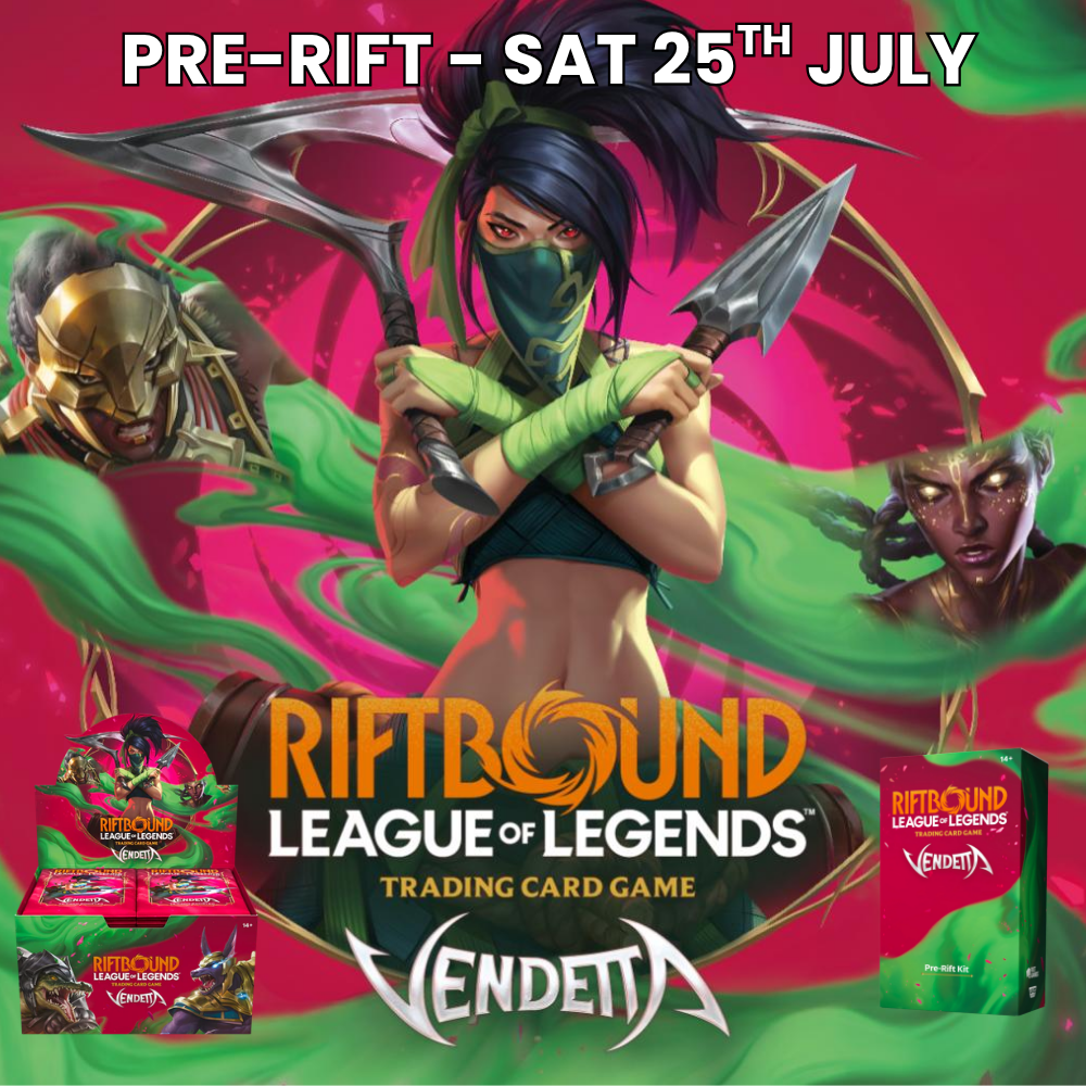 Riftbound - League of Legends Vendetta Pre-Rift (Saturday 25th July)