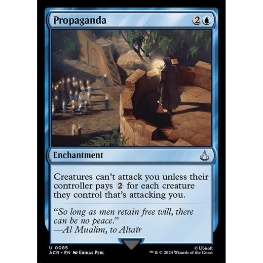 Propaganda uncommon 85 Magic the Gathering Assassin's Creed