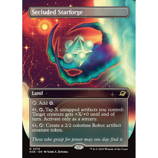 Secluded Starforge rare 316 Magic the Gathering Edge of Eternities