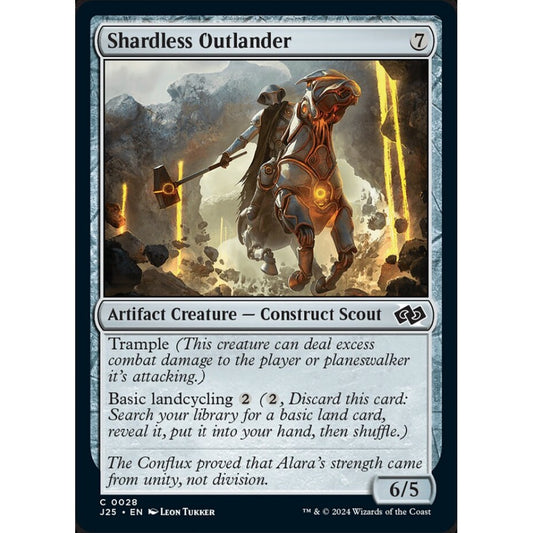Shardless Outlander, 28, common, Magic: The Gathering, Foundations Jumpstart