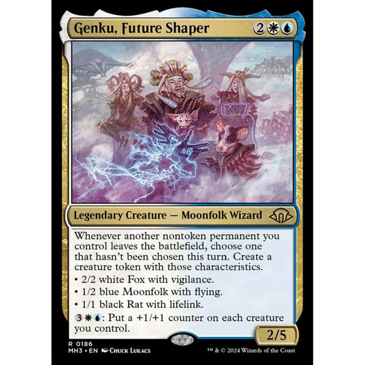 Genku, Future Shaper, 186, rare, Magic: The Gathering, Modern Horizons 3