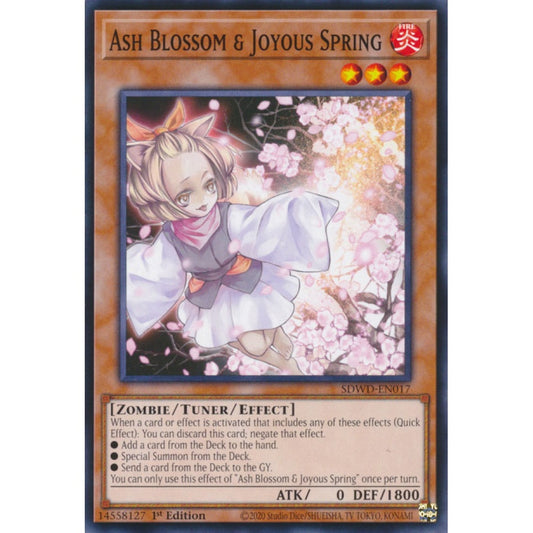 Ash Blossom & Joyous Spring SDWD-EN017 Common Common Yu-Gi-Oh Structure Deck: Blue-Eyes White Destiny in Art