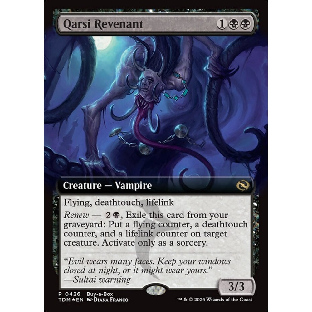 Qarsi Revenant rare 426 Magic the Gathering Tarkir: Dragonstorm