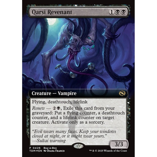 Qarsi Revenant rare 426 Magic the Gathering Tarkir: Dragonstorm