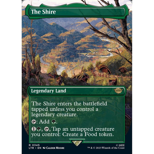 The Shire, rare, 345, Magic the Gathering, The Lord of the Rings: Tales of Middle-earth