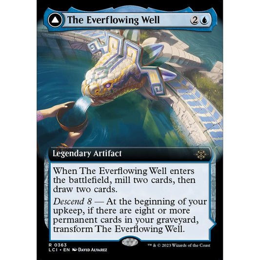 The Everflowing Well // The Myriad Pools rare 363 Magic the Gathering The Lost Caverns of Ixalan