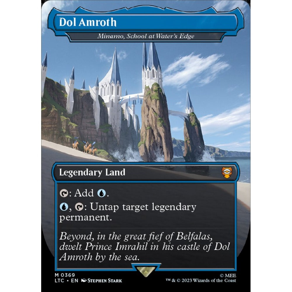Minamo, School at Water's Edge, mythic, 369, Magic the Gathering, Tales of Middle-earth Commander