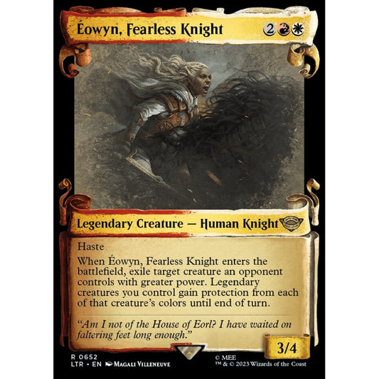 Éowyn, Fearless Knight, rare, 652, Magic the Gathering, The Lord of the Rings: Tales of Middle-earth