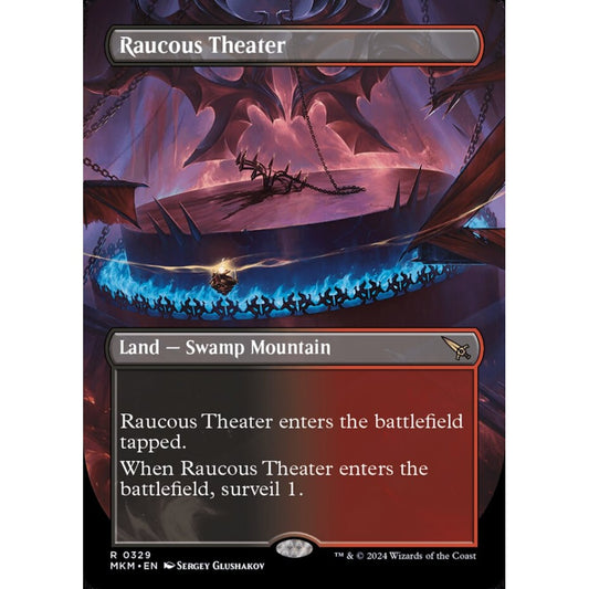 Raucous Theater rare 329 Magic the Gathering Murders at Karlov Manor