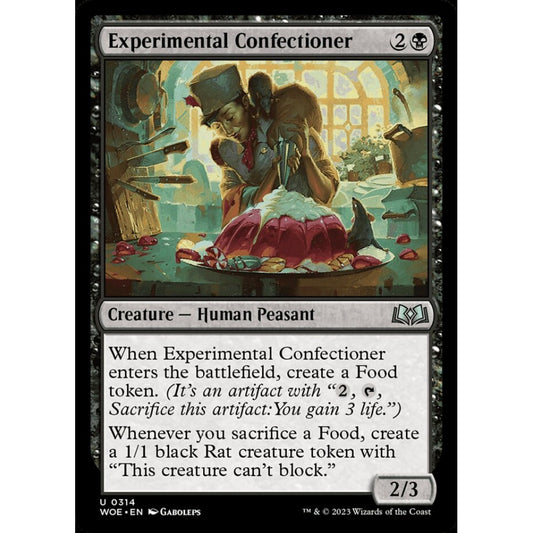 Experimental Confectioner, uncommon, 314, Magic the Gathering, Wilds of Eldraine