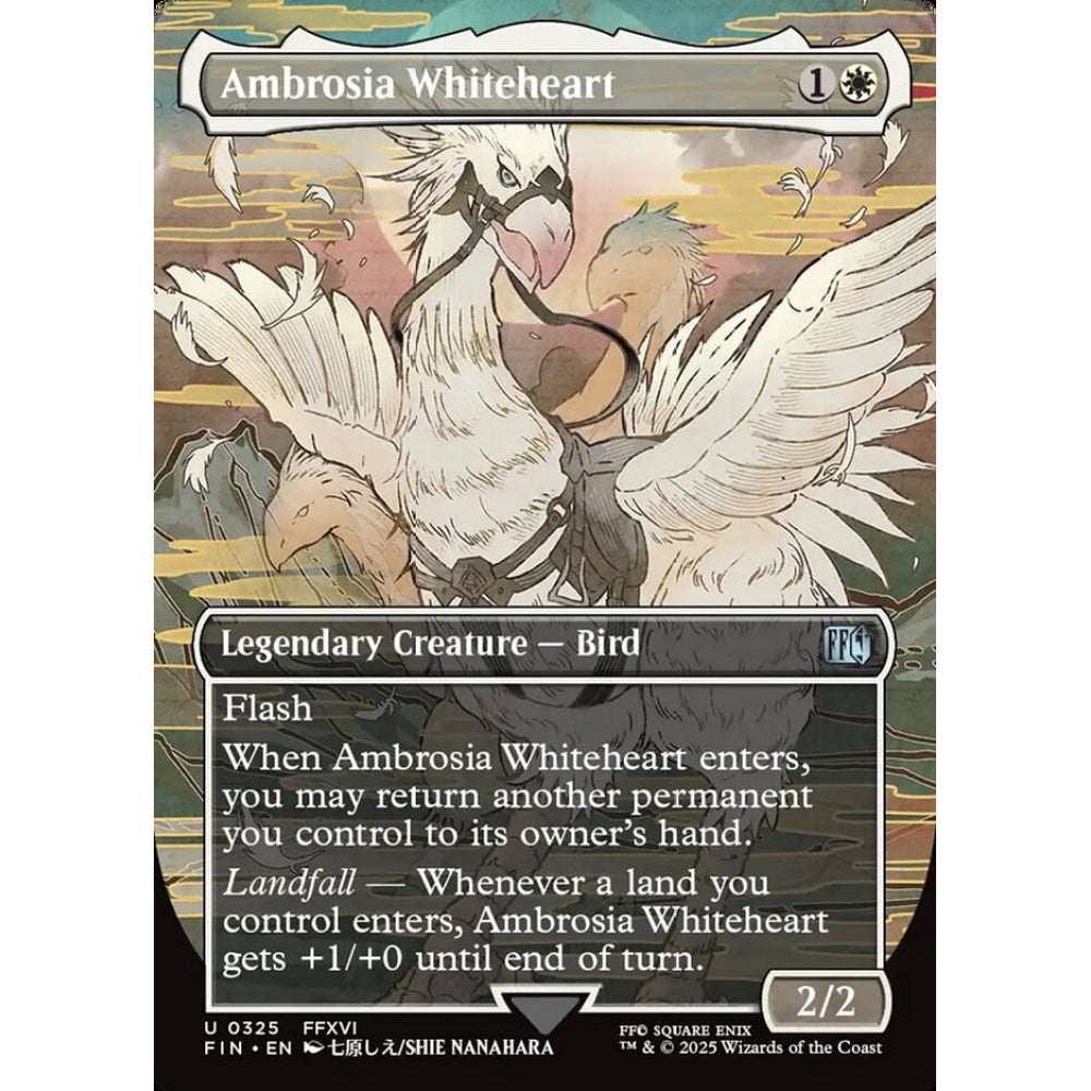 Ambrosia Whiteheart uncommon 325 Magic the Gathering Final Fantasy