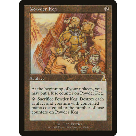 Powder Keg rare 136 Magic the Gathering Urza's Destiny