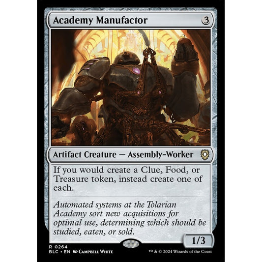 Academy Manufactor, 264, rare, Magic: The Gathering, Bloomburrow