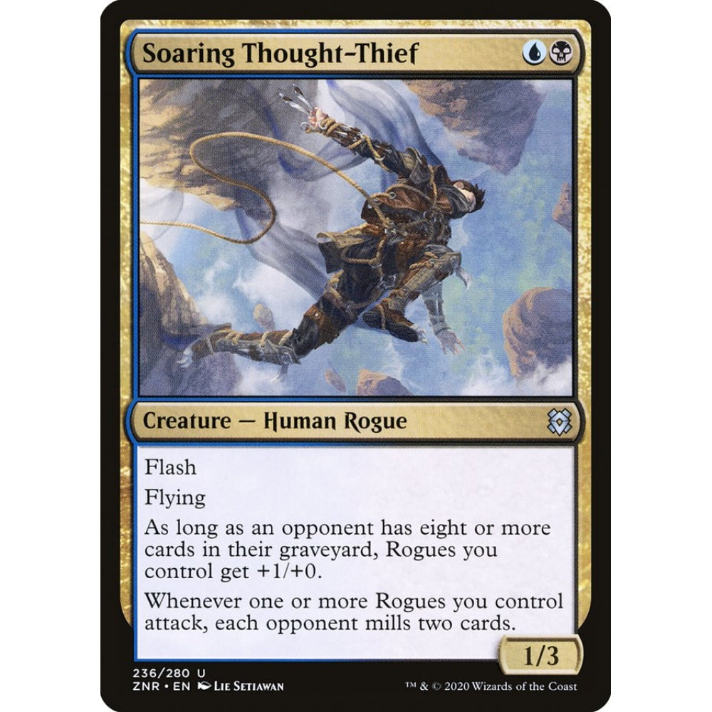 Soaring Thought-Thief uncommon 236 Magic the Gathering Zendikar Rising