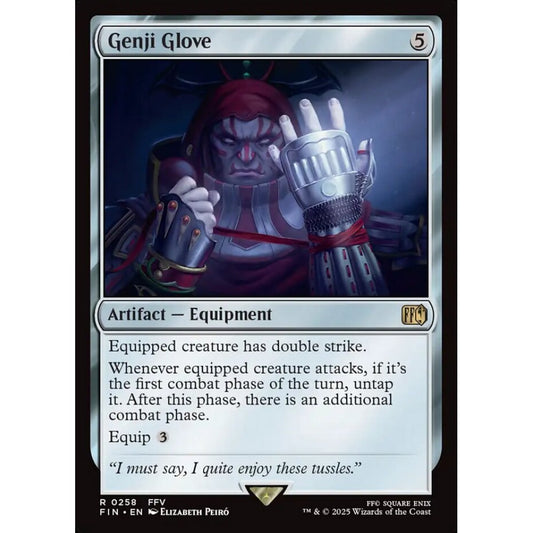 Genji Glove rare 258 Magic the Gathering Final Fantasy