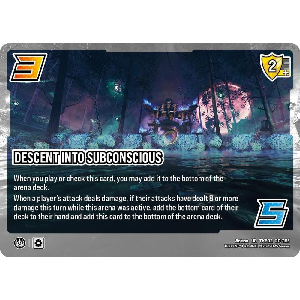 Descent Into Subconscious 20/185 TK802 Universus Tekken 8 Arena UR