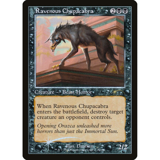 Ravenous Chupacabra rare 10 Magic the Gathering Wizards Play Network 2023