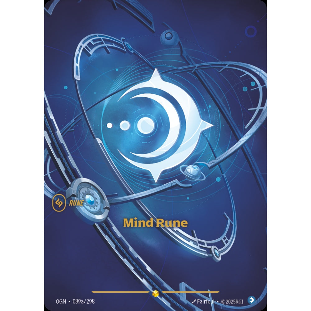 Mind Rune OGN-089a/298 Riftbound Card Game Origins Showcase