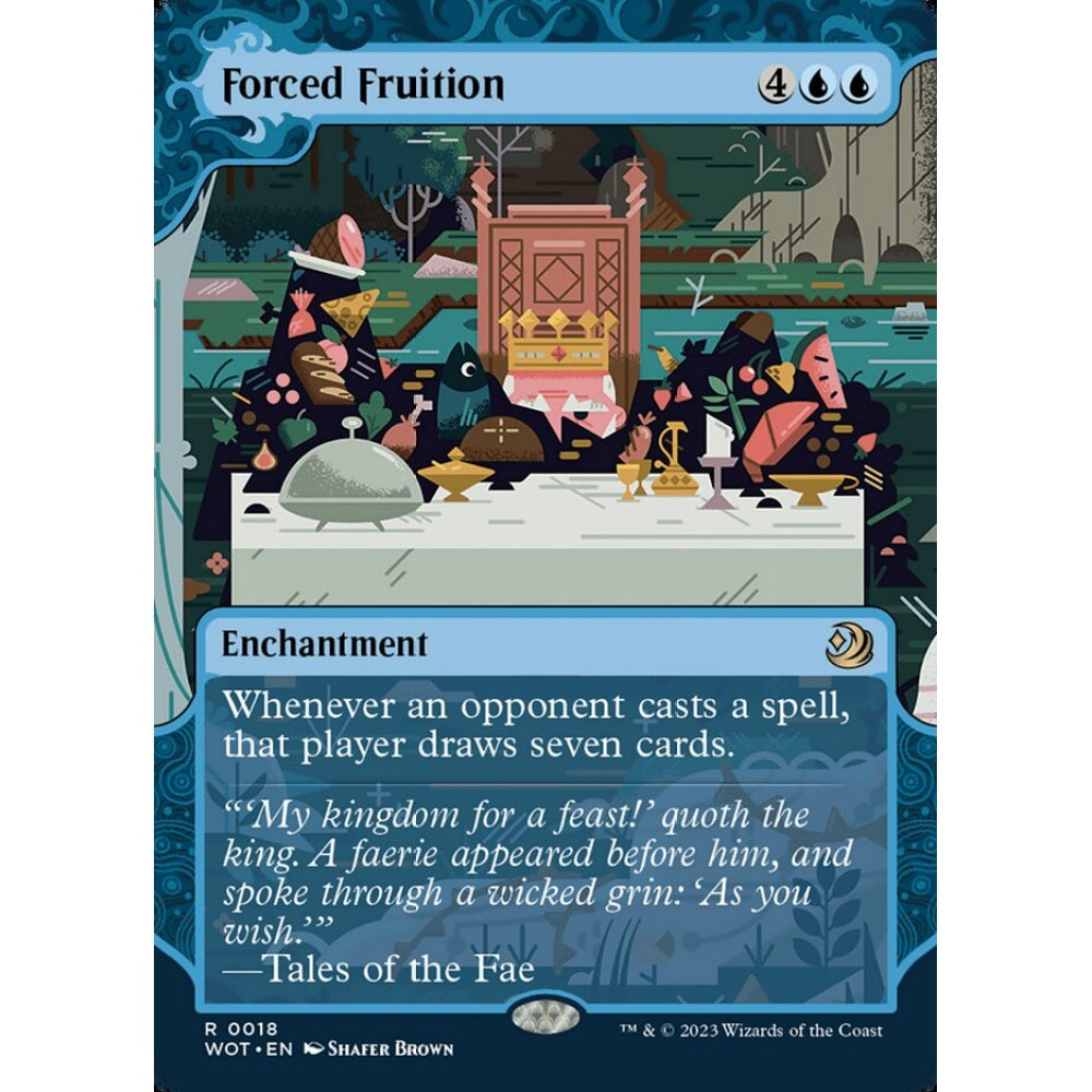 Forced Fruition rare 18 Magic the Gathering Wilds of Eldraine: Enchanting Tales