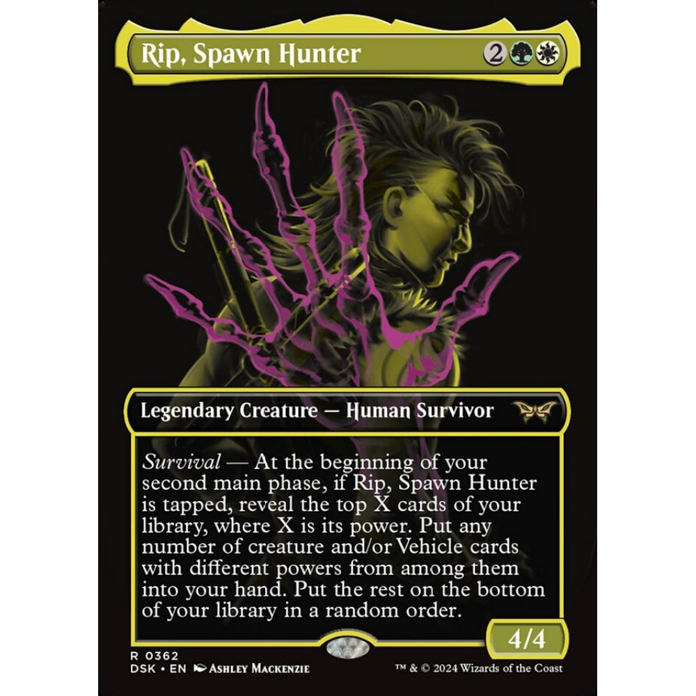 Rip, Spawn Hunter, 362, rare, Magic: The Gathering, Duskmourn: House of Horror