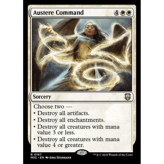Austere Command, 167, rare, Magic: The Gathering, Modern Horizons 3