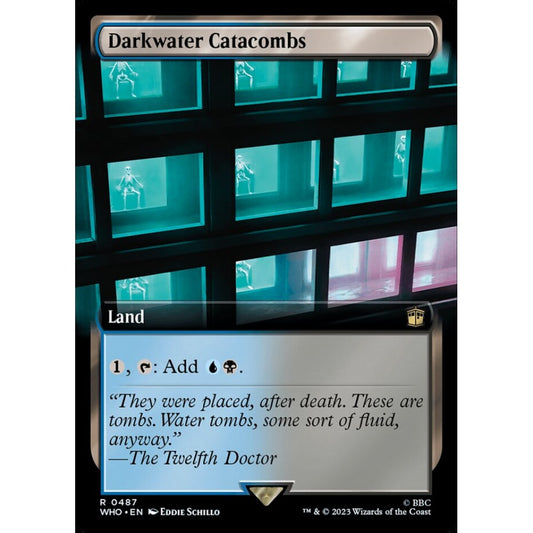 Darkwater Catacombs rare 487 Magic the Gathering Doctor Who