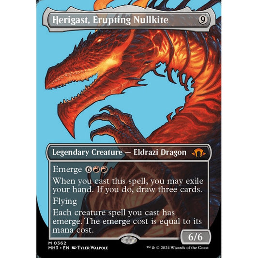 Herigast, Erupting Nullkite, 362, mythic, Magic: The Gathering, Modern Horizons 3