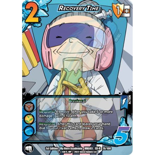 Recovery Time, 28/108, XR-R, UniVersus, MHA03 Heroes Clash