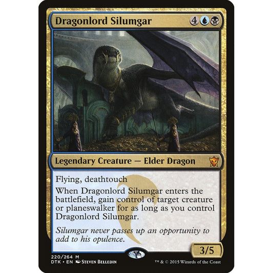 Dragonlord Silumgar mythic 220 Magic the Gathering Dragons of Tarkir